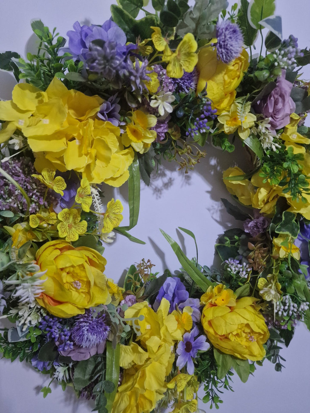 Sunny Lavender Bliss Wreath