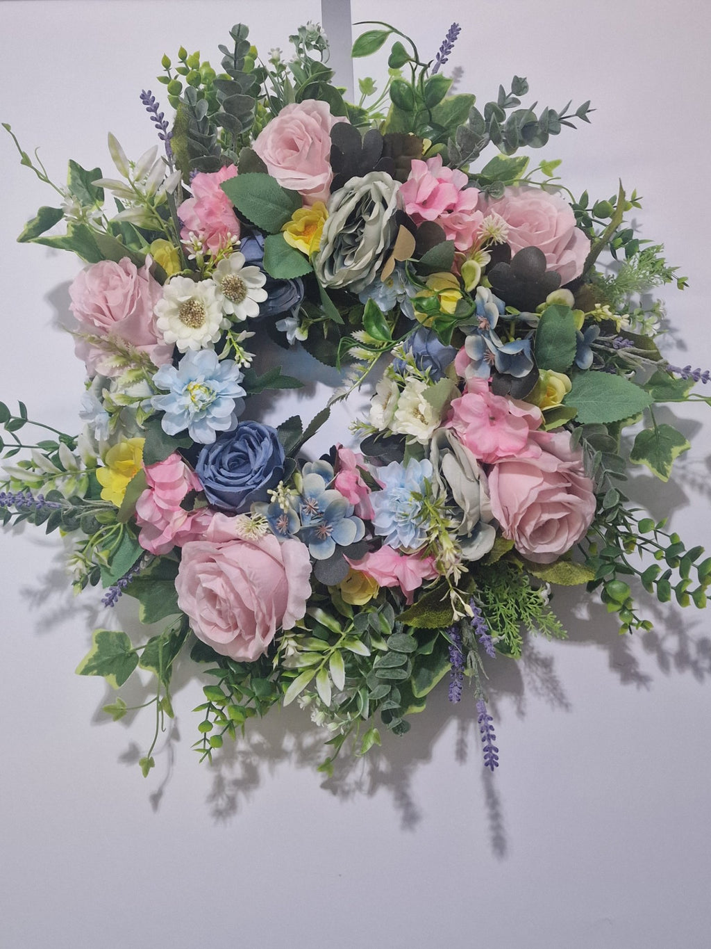 Springtime Elegance Floral Wreath