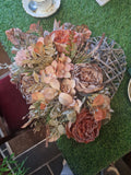 Autumn Heart Wreath