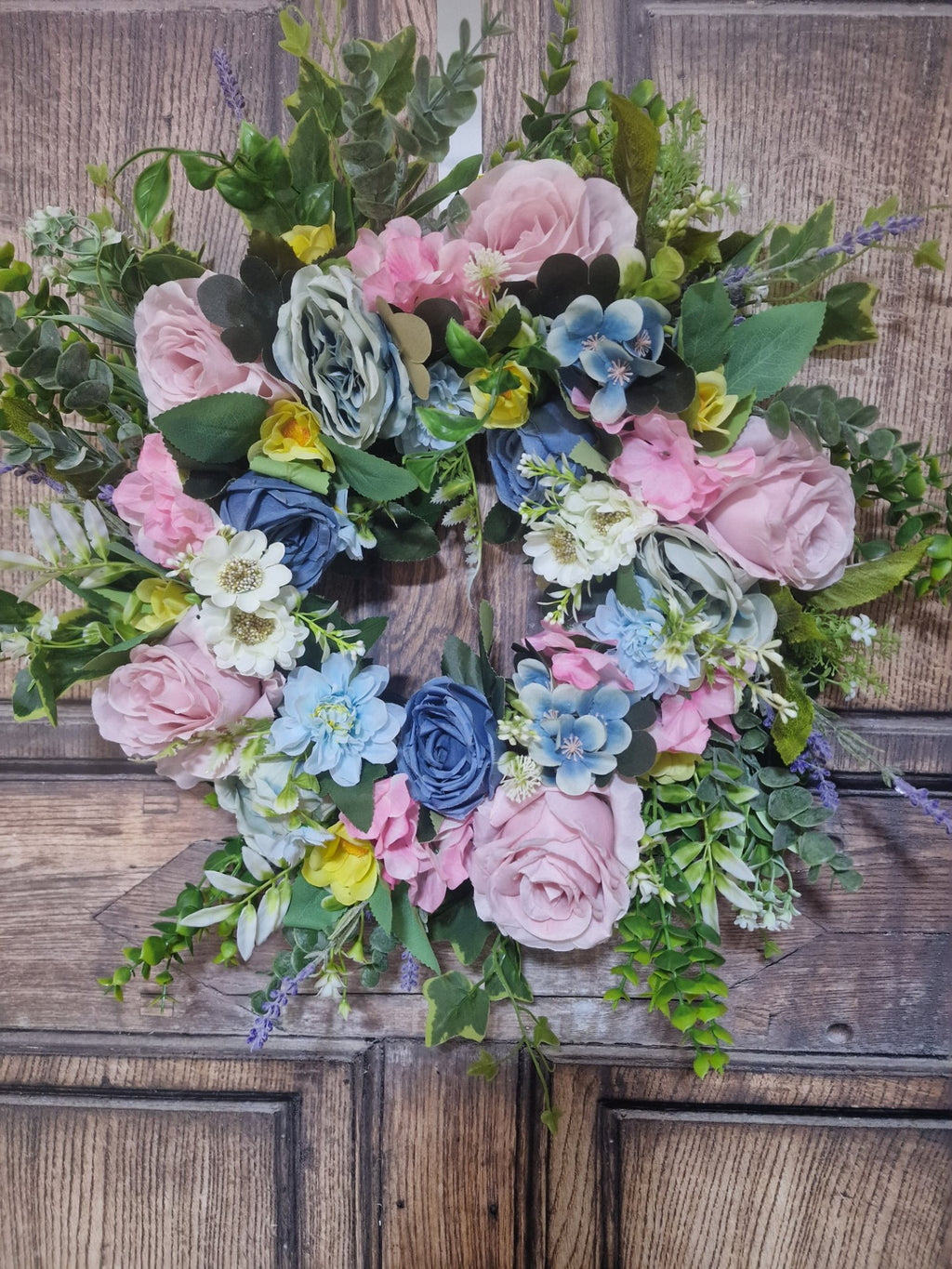 Springtime Elegance Floral Wreath