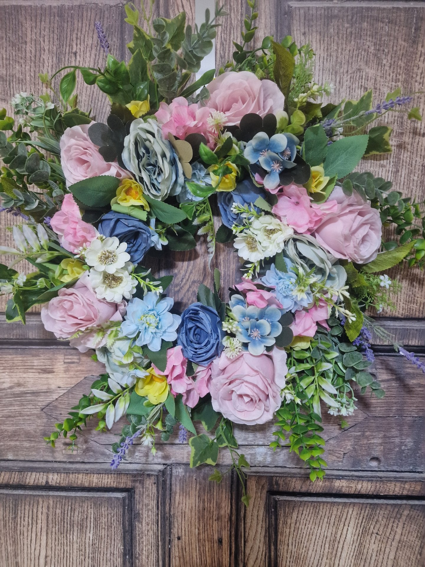 Springtime Elegance Floral Wreath