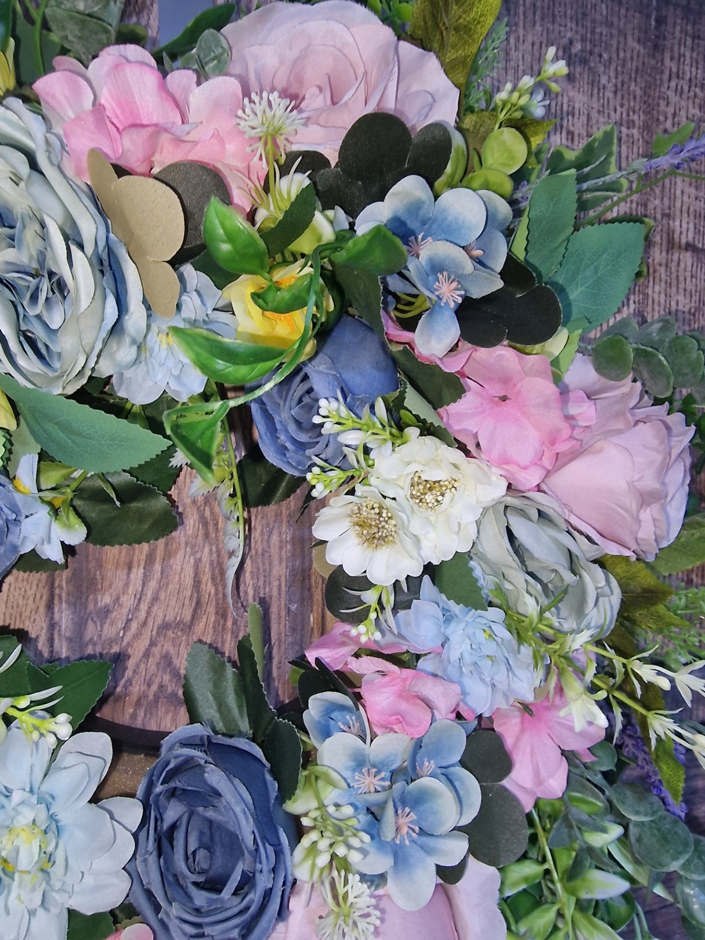 Springtime Elegance Floral Wreath