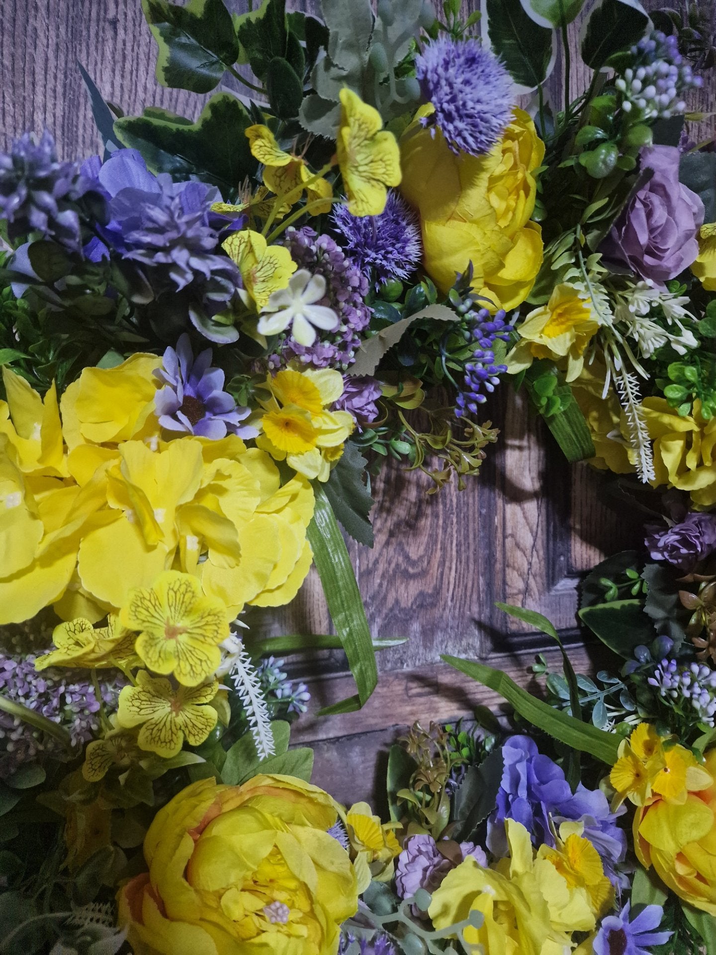 Sunny Lavender Bliss Wreath