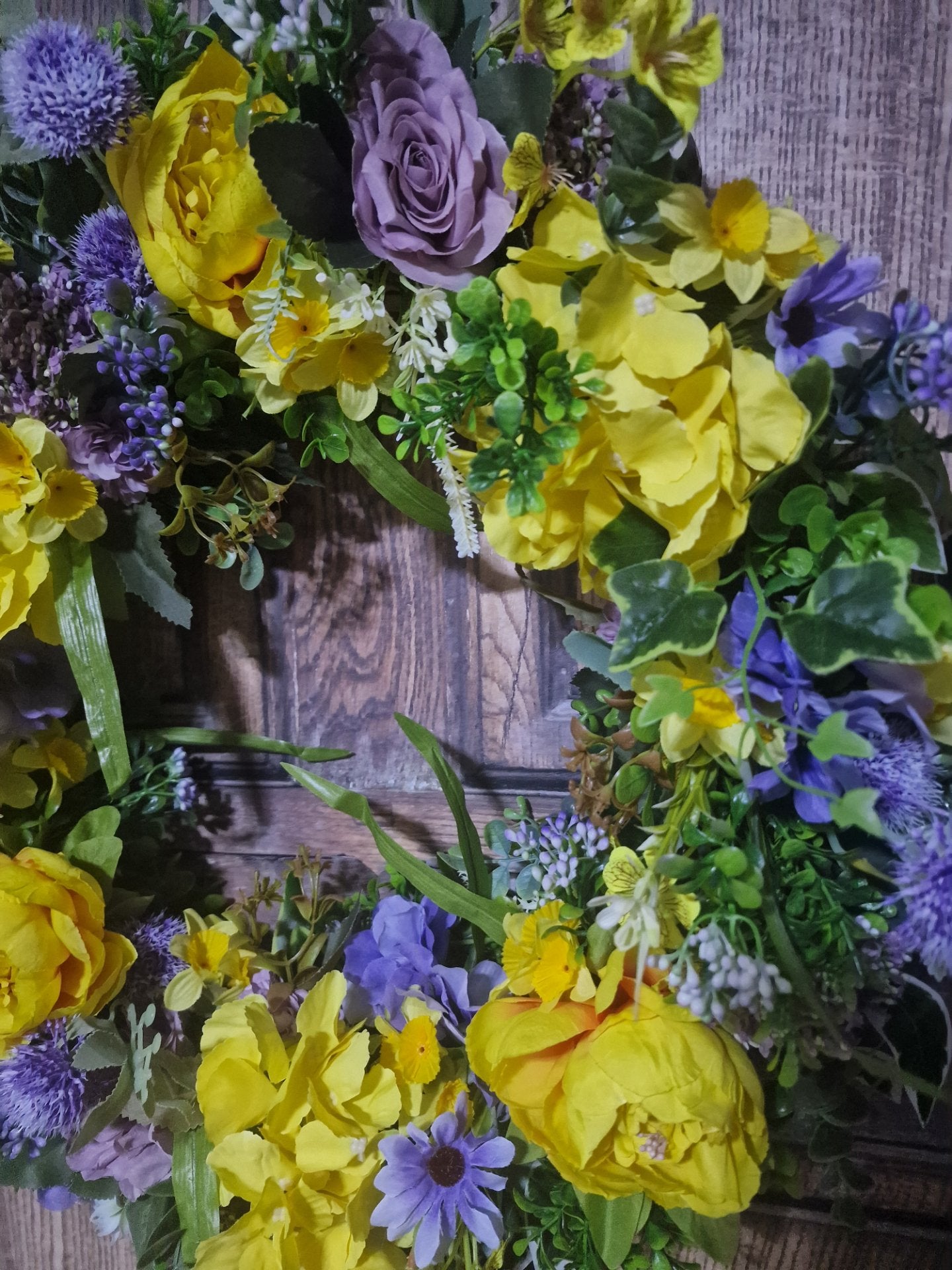 Sunny Lavender Bliss Wreath