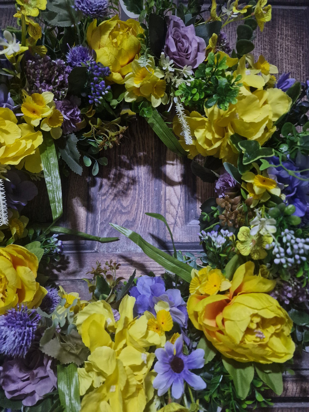 Sunny Lavender Bliss Wreath