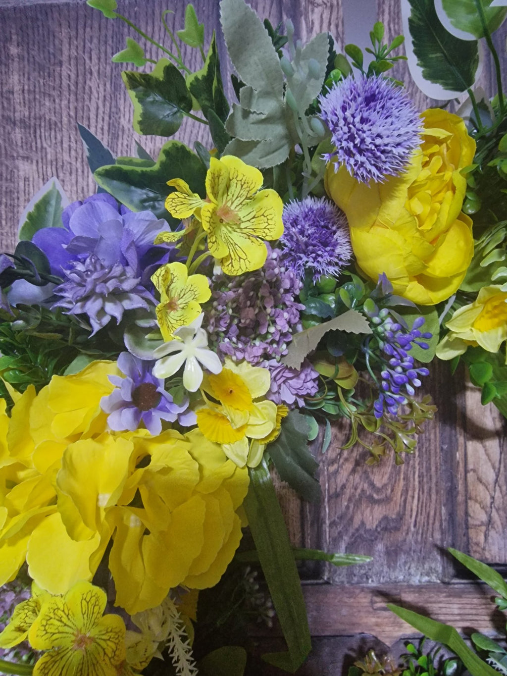 Sunny Lavender Bliss Wreath