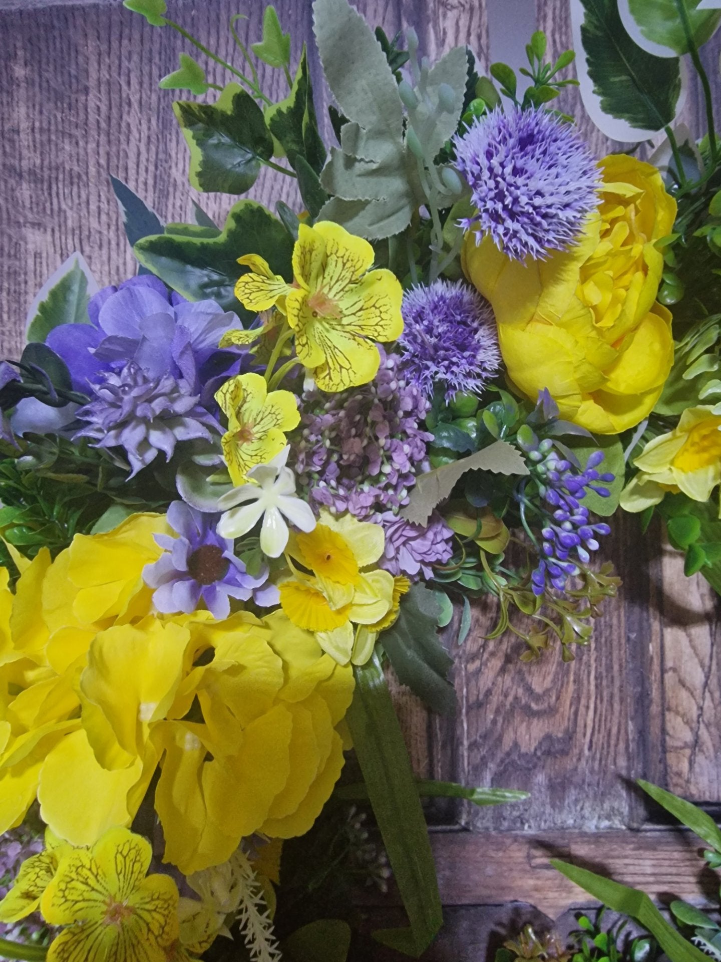 Sunny Lavender Bliss Wreath
