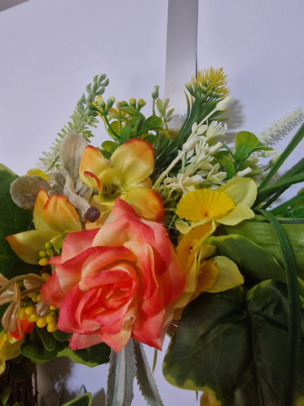 Coral, Rose and Yellow Asymmetry