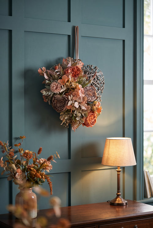 Autumn Heart Wreath